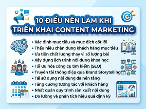 10 điều nên làm- người kinh doanh nhỏ có nên làm content marketing không